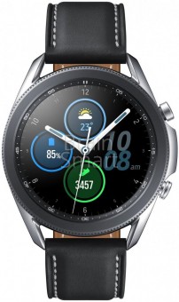 Смарт-часы Samsung Galaxy Watch 3 45 мм 1.4" Super AMOLED чёрный (SM-R840NZKACIS) фото