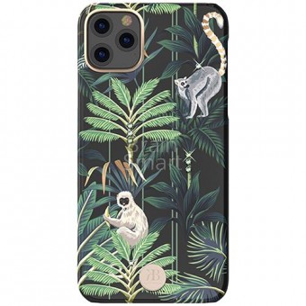 Чехол накладка силиконовая iPhone11 Pro KINGXBAR Swarovski Blossom Series Lemur фото