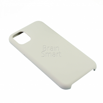 Чехол накладка силиконовая iPhone 11 Pro Max Silicone Case Серый (10) фото