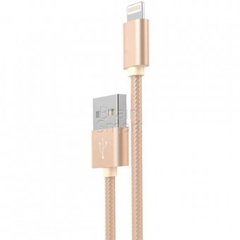 USB кабель HOCO X2 Lightning Pisces (1 m) Gold фото