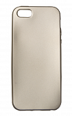 Чехол накладка силиконовая  iPhone 5/SE J-Case золото