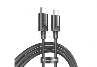 USB кабель Baseus Xiaobai Series Fast Charging Type-c 100W(20V/5A) 1.5 M (CATSW-D01) Черный фото