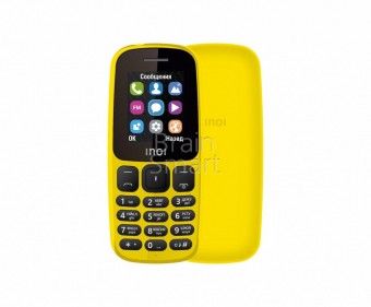 Мобильный телефон INOI 101 жёлтый фото