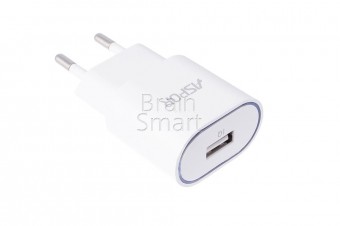 СЗУ ASPOR A818 Plus 1 USB (2.4A) белый фото