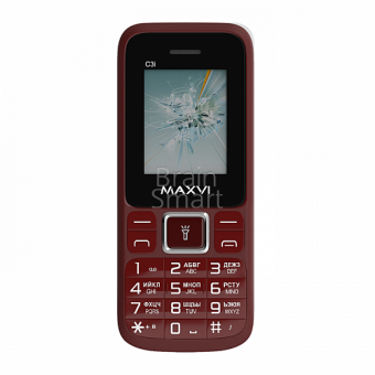 Мобильный телефон Maxvi C3i Красный фото