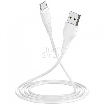 USB кабель Borofone BX18 Optimal Type-C (2м) White фото