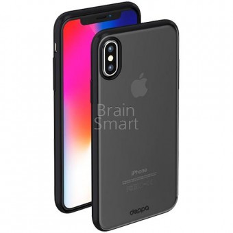 Deppa Чехол Gel Plus Case матовый для Apple iPhone 8, (85336) черный фото