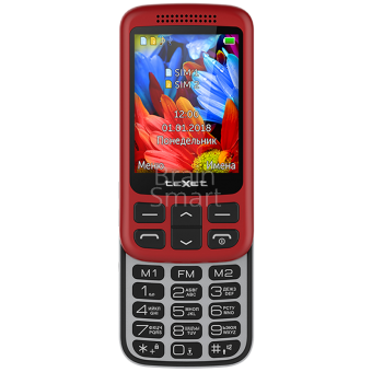 Мобильный телефон Texet TM-501 красный фото