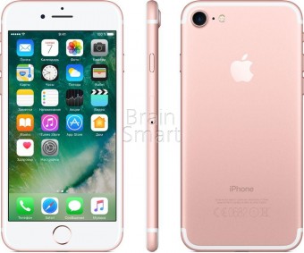Смартфон Apple iPhone 7 128 ГБ розовый фото