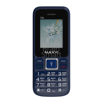 Мобильный телефон Maxvi C3n Синий фото