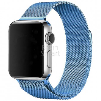 Ремешок Apple Watch MILANESS Magnetic Closure 42mm/44mm Голубой фото