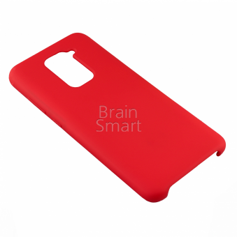 Чехол накладка силиконовая Xiaomi Redmi Note 9 Silicone Case Бордовый (42) фото