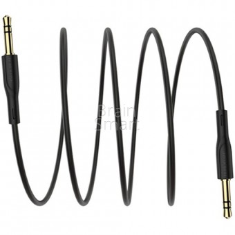AUX кабель Borofone BL1 Audiolink (1m) Black фото