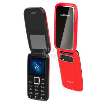 Мобильный телефон Maxvi E2 красный фото