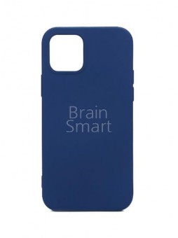 Чехол накладка силиконовая iPhone 12/12Pro Monarch Premium PS-01 Синий фото