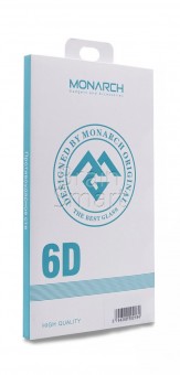 Стекло защитное iPhone 7/8 Monarch Full Glue 6D Black фото