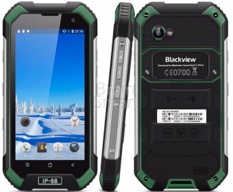 Смартфон Blackview BV6000S 16 ГБ зелёный фото