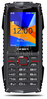 Мобильный телефон Texet TM-519R черный/красный фото