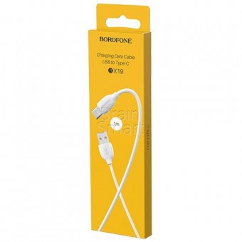 USB кабель Borofone BX19 Benefit Type-C (1м) White фото