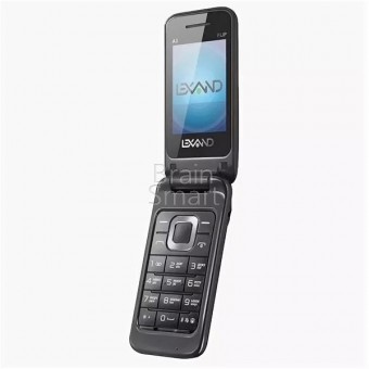 Мобильный телефон LEXAND A2 Flip черный фото