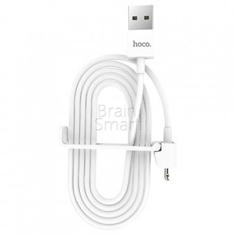 USB кабель HOCO X31 Lightning держатель настольный (1 m) White фото