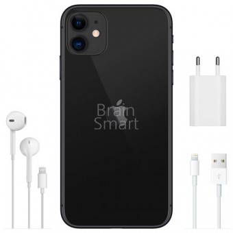 Смартфон Apple iPhone 11 (128GB) Черный 2 Сим фото