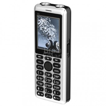 Мобильный телефон Maxvi P20 черный/серебро фото