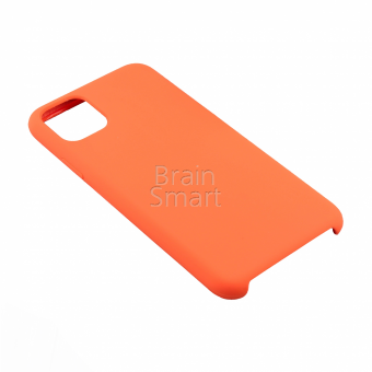 Чехол накладка силиконовая iPhone 11 Silicone Case Оранжевый (13) фото