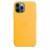 Чехол накладка силиконовая iPhone 12/12 Pro Silicone Case Ярко-Желтый (32) фото
