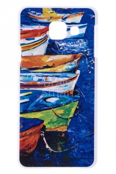 Чехол Samsung Galaxy А310 Deppa Art Case синий фото
