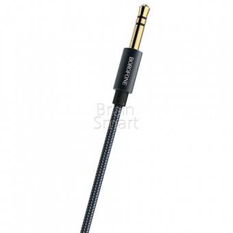 AUX кабель Borofone BL3 Audiolink (1м) Серый фото