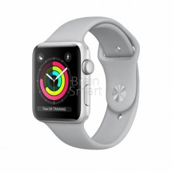Apple Watch Siriese 3 38mm Silver Aluminum Case with Fog Sport Band фото