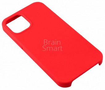 Чехол накладка силиконовая iPhone 12 Mini Silicone Case Красный (14) фото