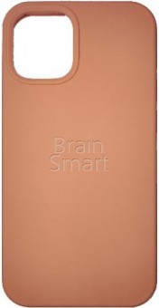 Чехол накладка силиконовая iPhone 12 Mini Silicone Case Мягкая Морковь (27) фото