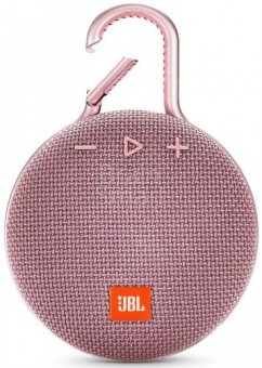 Колонка портативная JBL CLIP 3 розовый фото