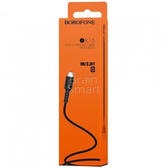 USB кабель Borofone BX16 Easy Type-C (1м) Black фото