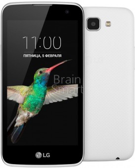 Смартфон LG K4 K130E 8 ГБ белый фото