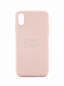 Чехол накладка силиконовый iPhone X/XS Monarch Elegant Design Pink фото