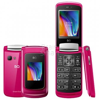 Мобильный телефон BQ Dream DUO 2433 Розовый фото