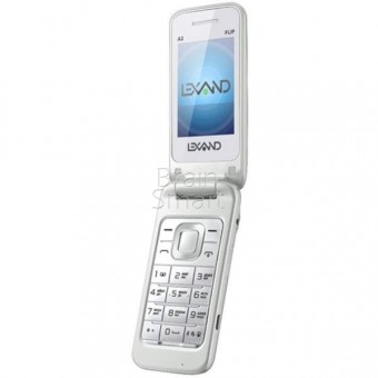 Мобильный телефон LEXAND A2 Flip белый фото