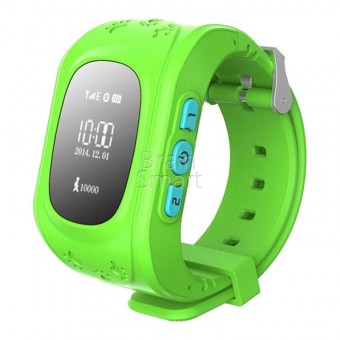 Смарт-часы детские Q50 зеленый фото