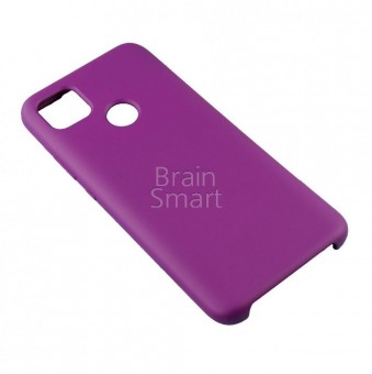 Чехол накладка силиконовая Xiaomi Redmi 9C Silicone Case Фиолетовый (36) фото