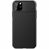 Чехол накладка силиконовая iPhone 11 Pro Max Nillkin CamShield черный