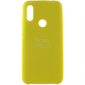 Чехол накладка силиконовая Xiaomi Redmi 7 Silicone Case (4) Желтый фото