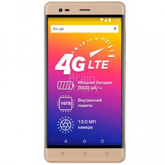 Смартфон Prestigio Grace R5 LTE 16 ГБ золотистый фото