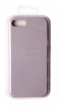 Чехол накладка силиконовая iPhone 7/8 Soft Touch 360 светло-серый (10) фото