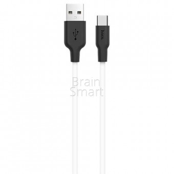USB кабель Hoco X21 Plus Silicone Type-C Белый фото