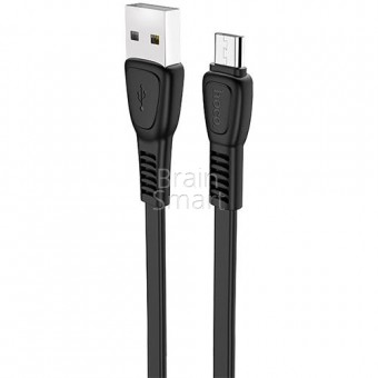 USB кабель HOCO X40 Micro Noah (1 m) Black фото