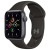 Apple Watch SE 40mm Space Gray Aluminum Black Sport Band РСТ фото