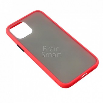 Чехол накладка силиконовая iPhone 12/12 Pro AirMatt Red фото